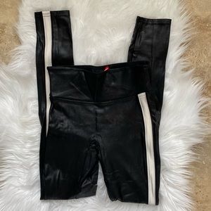 SPANX Black and White Leggings